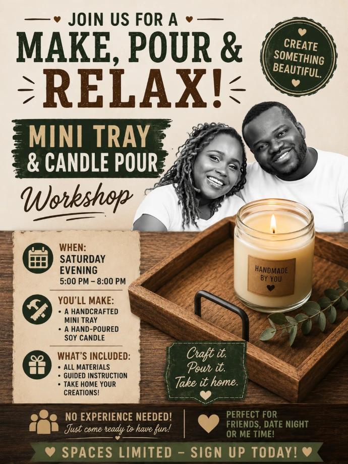 Make, Pour &amp; Relax 