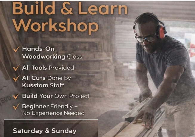 Build and learn woodshop