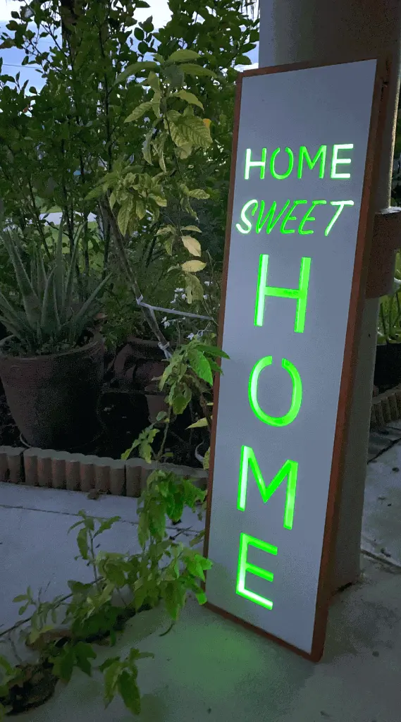 Home sweet home night kusstom llc