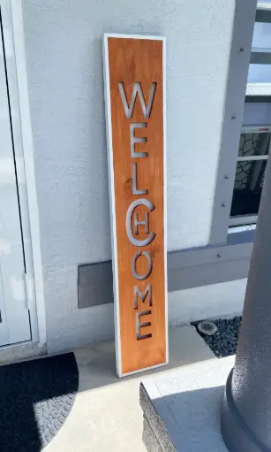 Kusstom Signature 5FT LED Welcome Sign