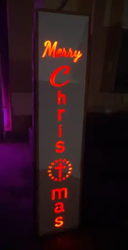 Merry Christmas LED  Sign